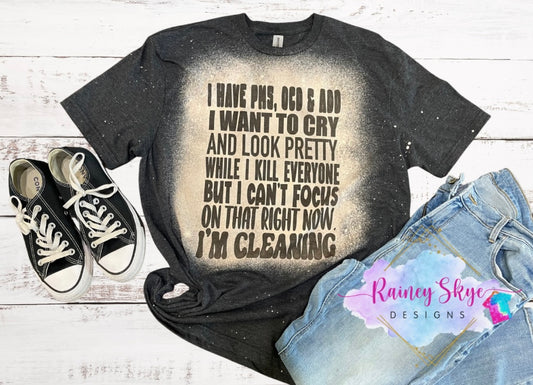 I Want to Cry and Look Pretty Sublimation T-Shirt